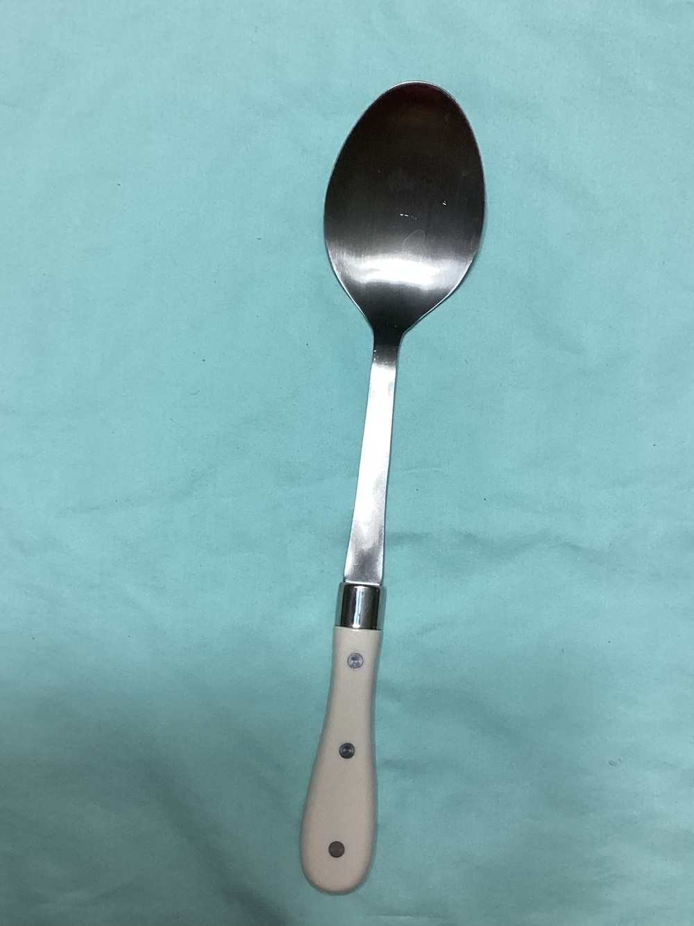 The Pioneer Woman White Handle Basting Serving Spoon